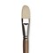 Winsor & Newton Artists' Oil Synthetic Hog Brush - Filbert, Size 12, Long Handle